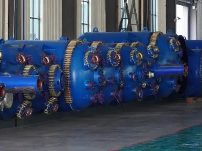 Installation of glass lining equipment