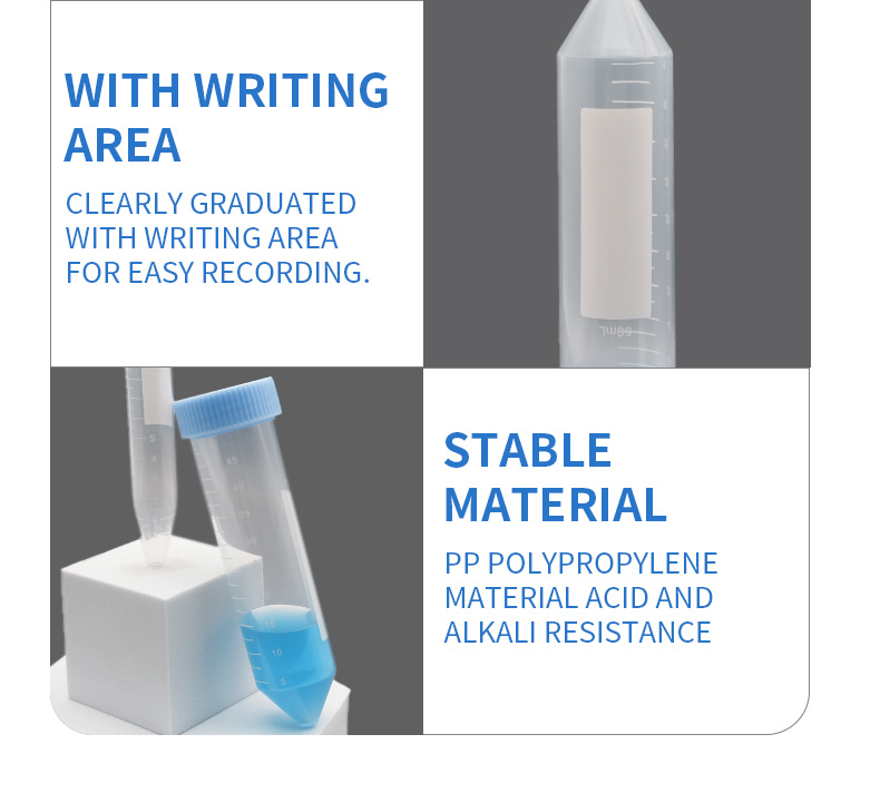 Sterile Pp Centrifuge Tubes (Centrifuge Tube Series)