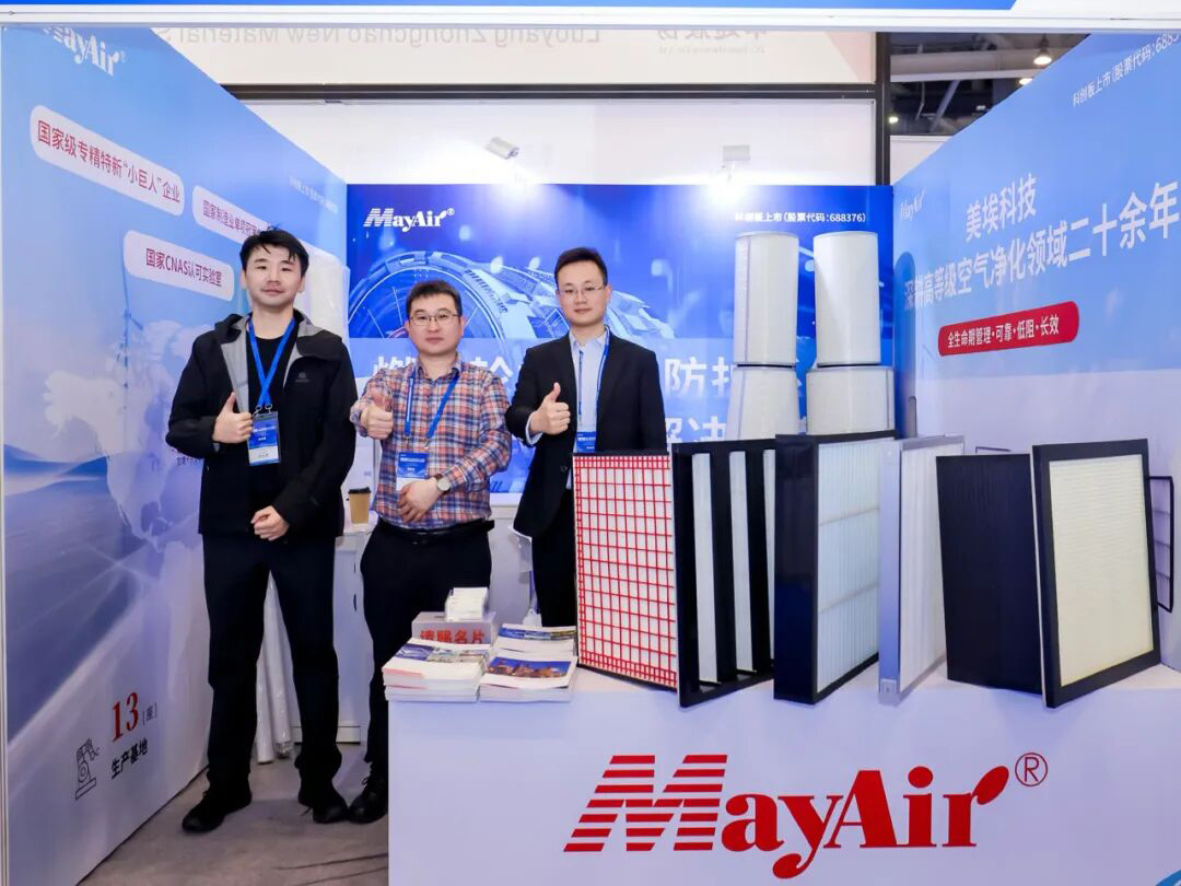 MayAir Personnel At The Booth