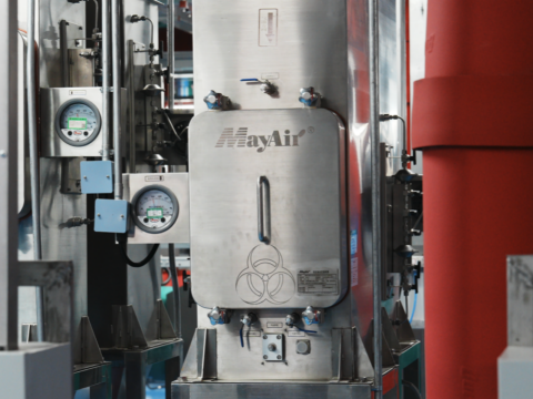 Mayair Bag-in Bag-out (BIBO) containment system