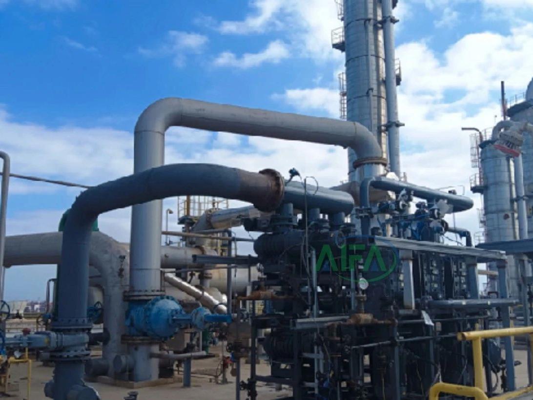 Industrial dry vacuum system installed in a pharmaceutical manufacturing facility Industrial dry vacuum system installed in a pharmaceutical manufacturing facility
