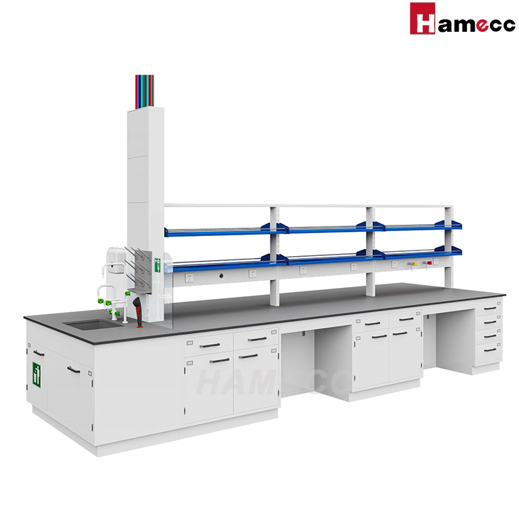 Steel Lab Workbench system Floor Mounted Structure Workbench Steel Lab Workbench system Floor Mounted Structure Workbench